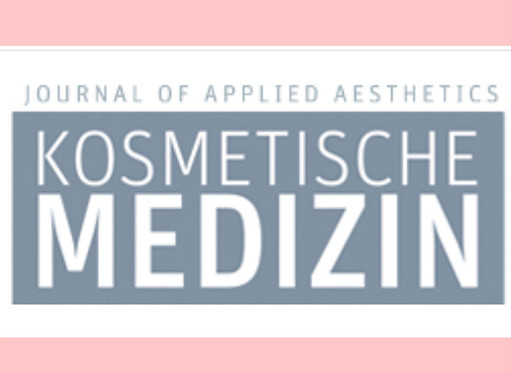 journal of applied aesthetics-Kosmetische Medizin