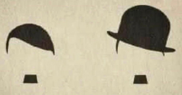 Two similar early-20th-century silhouettes with distinct attributes